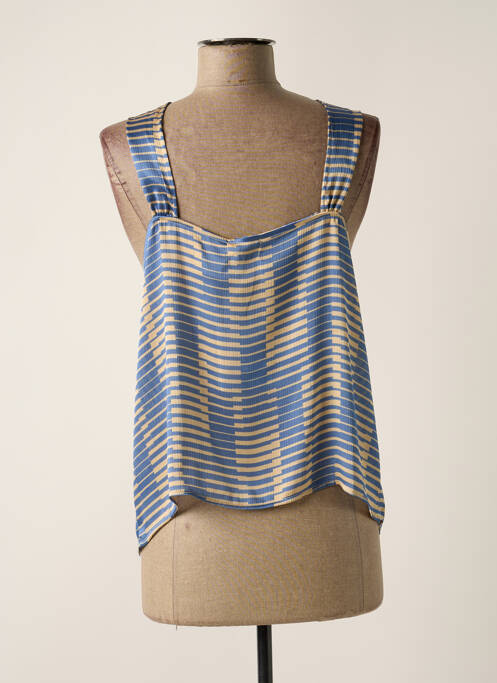 Top bleu MUS & BOMBON pour femme