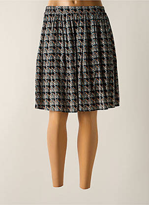 Jupe courte coupe évasée noir ARTLOVE femme