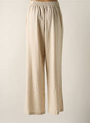 Pantalon large beige ONLY CARMAKOMA pour femme seconde vue