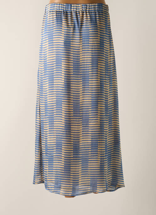 Jupe longue bleu MUS & BOMBON pour femme