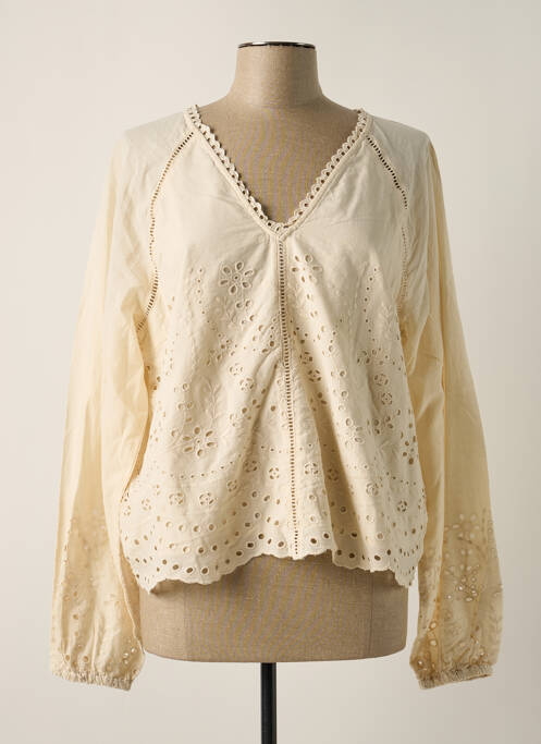 Blouse beige Y.A.S pour femme