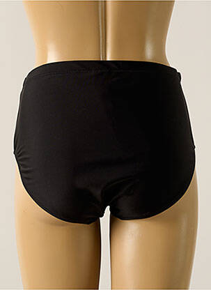 Bas de maillot de bain tissage satiné culotte noir ONLY femme