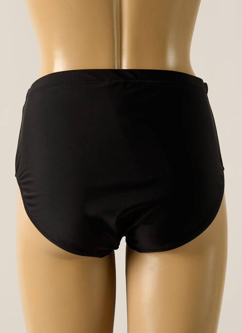 Bas de maillot de bain tissage satiné culotte noir ONLY femme