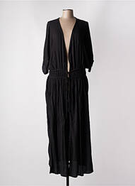 Veste kimono col v noir ONLY CARMAKOMA femme