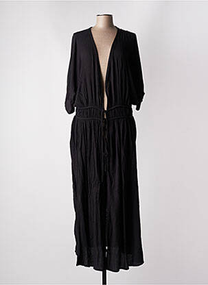 Veste kimono col v noir ONLY CARMAKOMA femme