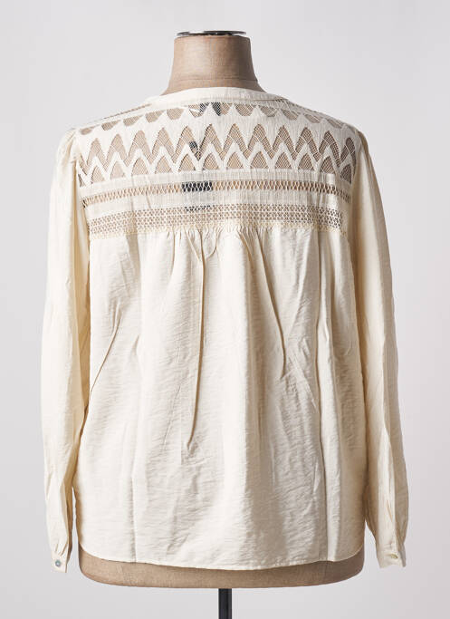Blouse beige VERO MODA pour femme