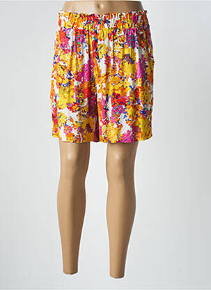 Short coupe fluide taille haute jaune Y.A.S femme