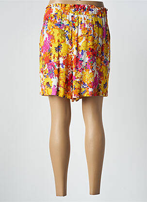 Short coupe fluide taille haute jaune Y.A.S femme