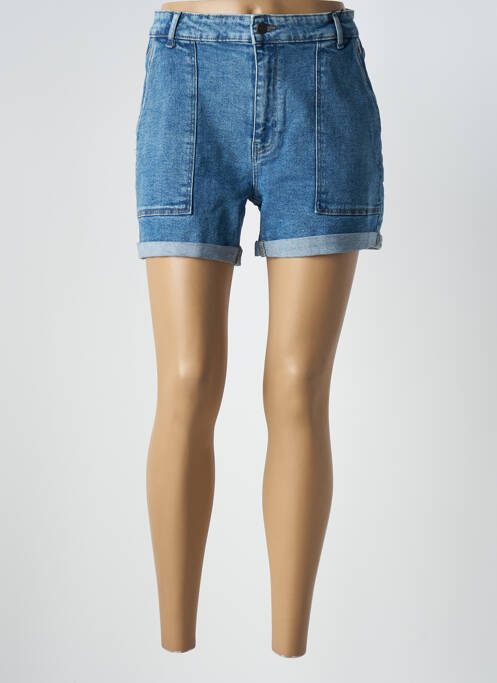 Short bleu NOISY MAY pour femme