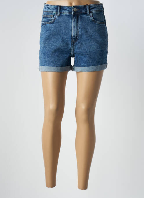 Short bleu fonce NOISY MAY pour femme