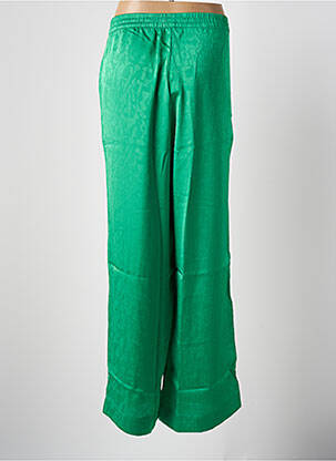 Pantalon large coupe fluide taille normale vert VERO MODA femme