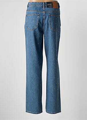 Jeans coupe droite taille haute taille haute bleu Y.A.S femme