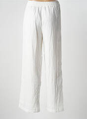 Pantalon large blanc PIECES pour femme seconde vue