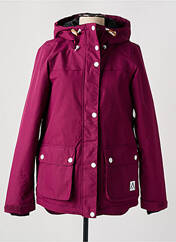 Parka violet WEAR COLOUR pour femme seconde vue