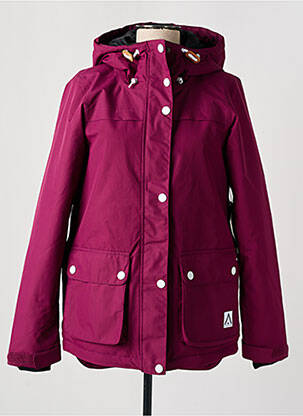 Parka violet WEAR COLOUR pour femme