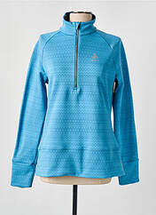 Sweat-shirt bleu ODLO pour femme seconde vue