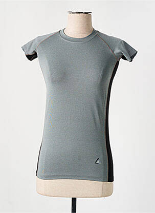 T-shirt gris LHOSTE pour femme