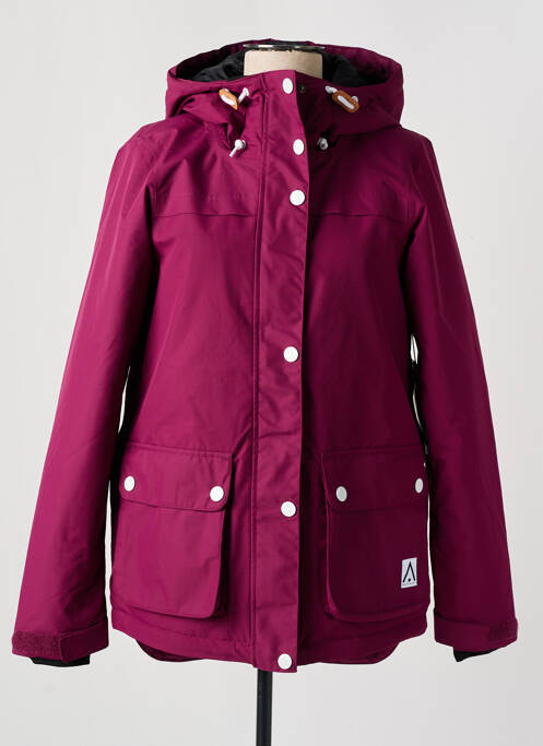 Parka violet WEAR COLOUR pour femme