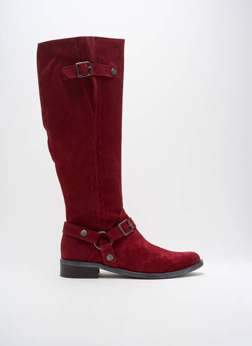 Bottes rouge REGARD pour femme