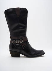 Bottes noir FUGITIVE BY FRANCESCO ROSSI pour femme seconde vue