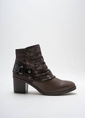 Bottines/Boots marron PAULA URBAN pour femme seconde vue