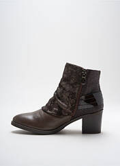 Bottines/Boots marron PAULA URBAN pour femme seconde vue