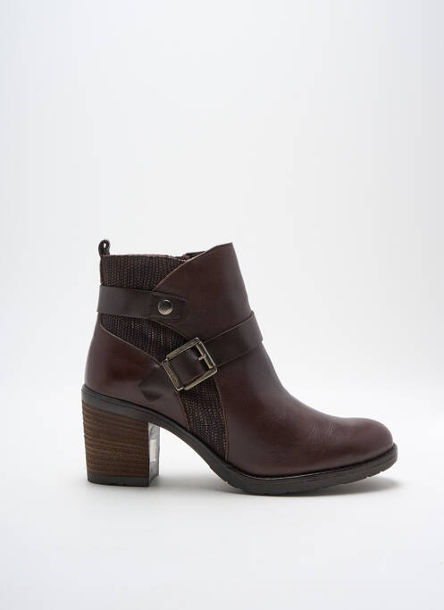 Bottines/Boots marron PAULA URBAN pour femme