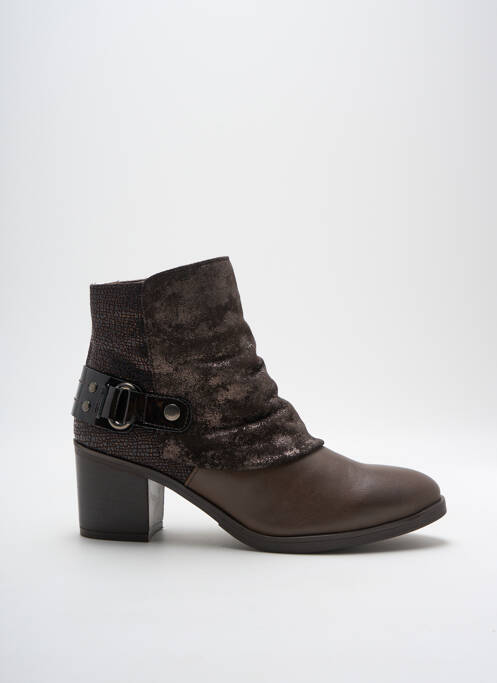 Bottines/Boots marron PAULA URBAN pour femme