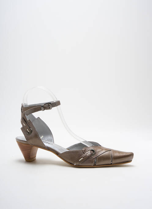 Sandales/Nu pieds marron AYAME pour femme