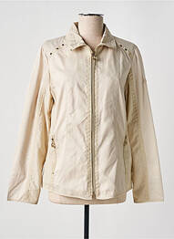 Veste casual finition intérieure doublée beige MCM femme