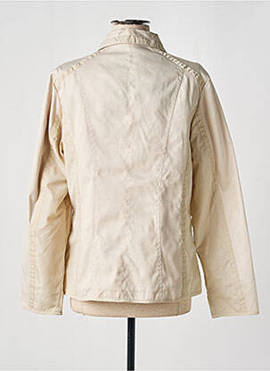 Veste casual finition intérieure doublée beige MCM femme
