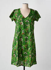 Robe mi-longue vert AGATHE & LOUISE pour femme seconde vue