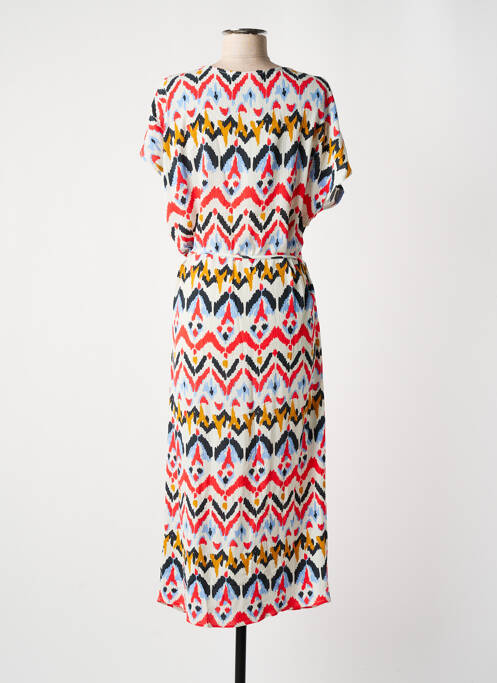 Robe longue blanc ÉTYMOLOGIE pour femme