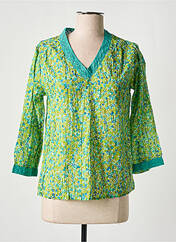 Blouse vert AGATHE & LOUISE pour femme seconde vue