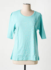 T-shirt bleu M.X.O pour femme seconde vue