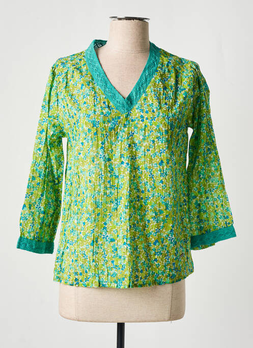 Blouse vert AGATHE & LOUISE pour femme