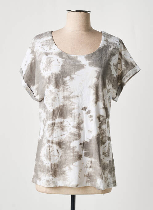 T-shirt gris AGATHE & LOUISE pour femme