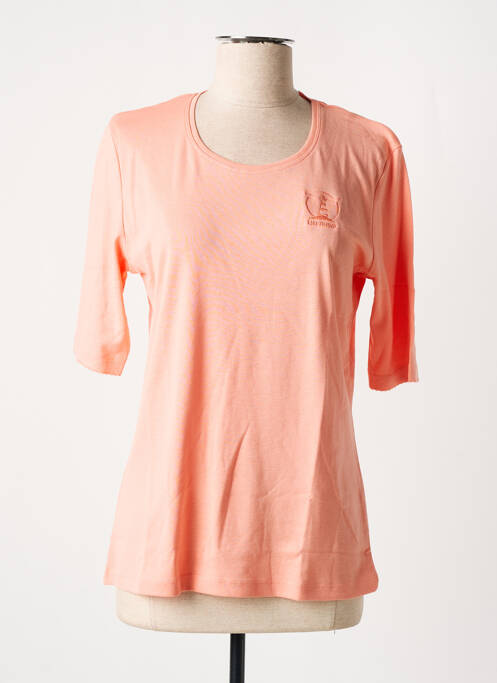 T-shirt orange M.X.O pour femme