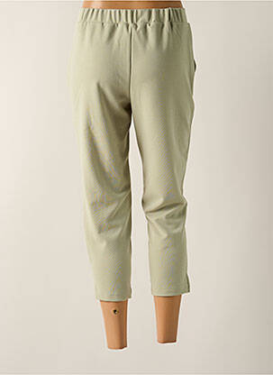 Pantacourt taille élastique taille normale vert MCM femme