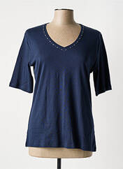 T-shirt bleu M.X.O pour femme seconde vue