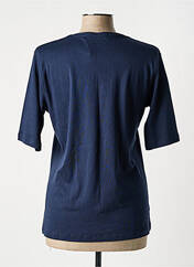 T-shirt bleu M.X.O pour femme seconde vue