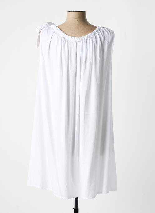 Robe courte blanc LA PETITE NÎMOISE pour femme