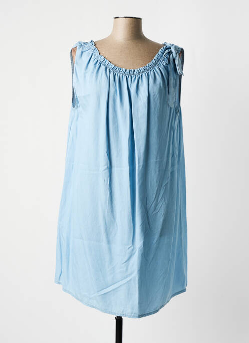 Robe courte bleu LA PETITE NÎMOISE pour femme