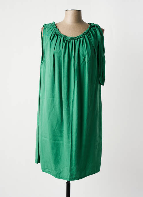 Robe courte vert LA PETITE NÎMOISE pour femme