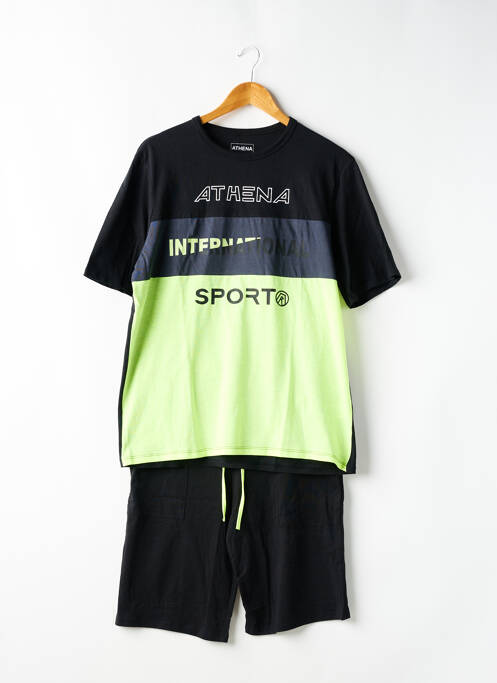 Ensemble de sport noir ATHENA pour homme