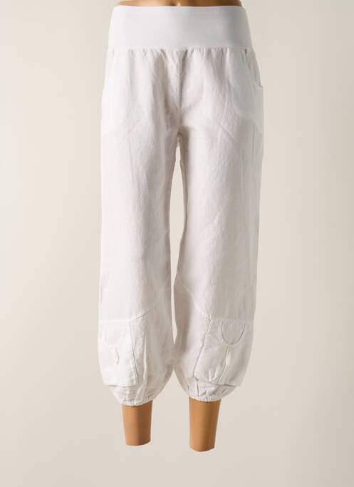 Pantalon 7/8 blanc MERI & ESCA pour femme