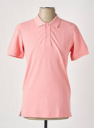 Polo stretch manches courtes rose ESPRIT homme