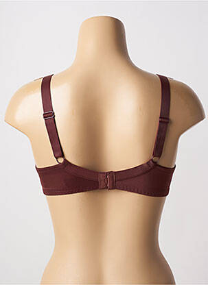 Soutien-gorge légère et transparente haut soutien-gorge emboitant marron SUSA femme