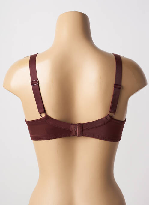 Soutien-gorge légère et transparente haut soutien-gorge emboitant marron SUSA femme