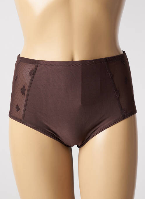 Culotte haute marron CHANTELLE pour femme